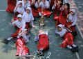 SD Negeri 3 Jetis Lamongan Raih Juara 1 Gerak Jalan Pelajar HUT ke-81 RI Tingkat Kabupaten