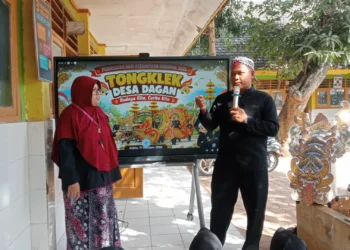 Angkat Kearifan Lokal, SD Negeri Dagan Kenalkan Budaya Tongklek kepada Generasi Muda