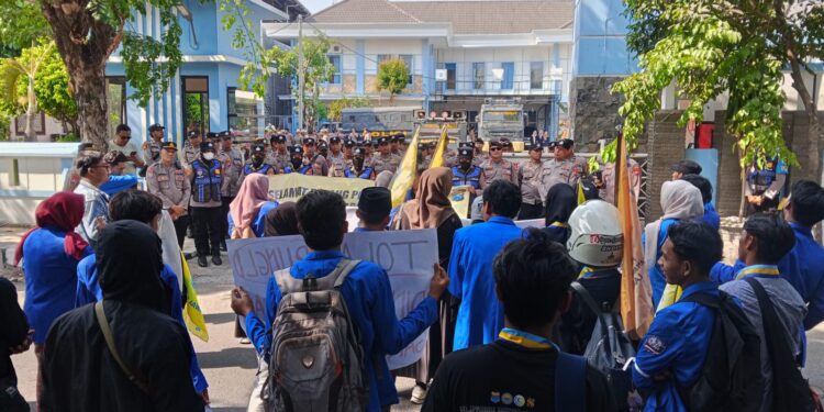 PC PMII Lamongan Demo Dinas Pendidikan, Desak Audit Penyaluran PIP 2026