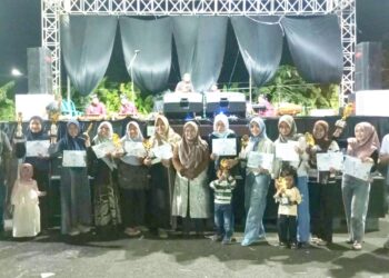 Meriah! 620 Anak PAUD-KB se-Dander Ikuti Lomba Mewarnai HUT ke-28 PJI Bojonegoro