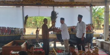 Guyub! Sedekah Bumi di Mejuwet Sumberrejo Nanggap Wayang Thengul dan Langen Tayub