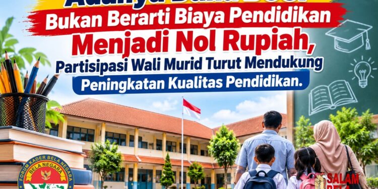 BOSP Bukan Berarti Sekolah Gratis 100 Persen, FKBN Lamongan: Bedakan Sumbangan Sukarela dan Pungutan Wajib