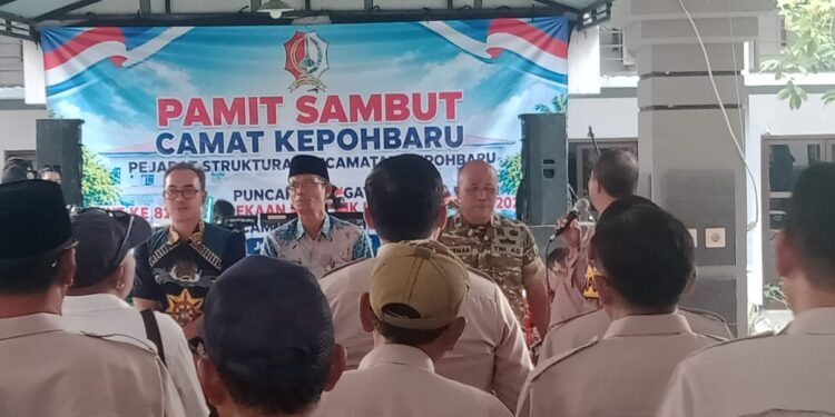 Pamit Sambut Camat Kepohbaru Berlangsung Haru, M.Kholil Comeback dan Siap Pensiun di Kepohbaru