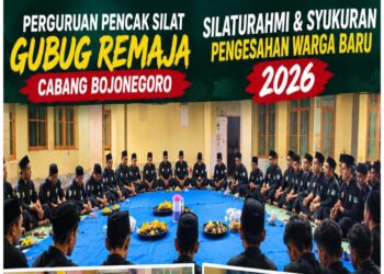 Syukuran Warga Baru 2026, Ketua Gubug Remaja Bojonegoro: Kalau Tidak Diamalkan, Bagaikan Pohon Tak Berbuah