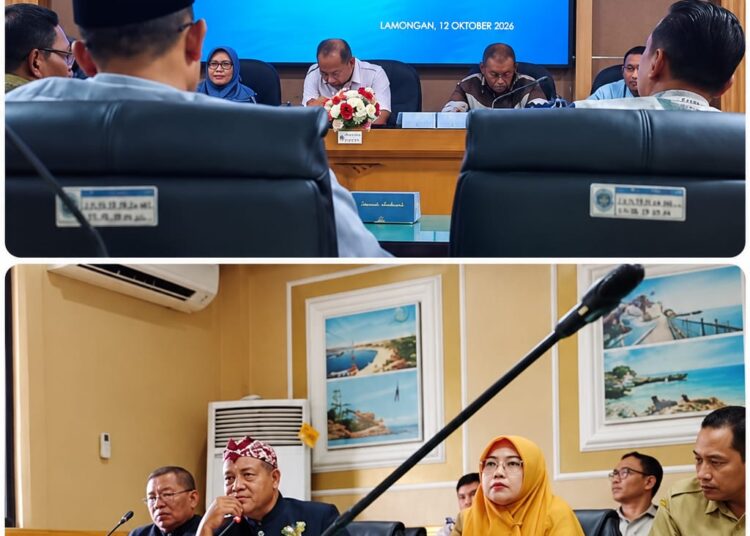 DPRD Komisi A Lamongan Gelar Audiensi PTSL Brengkok, Regulasi Pertanahan dan Aspek Hukum Jadi Pembahasan