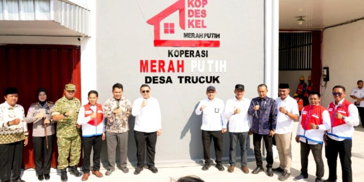 Bupati Wahono Dampingi KemenPAN-RB Tinjau KDKMP 4 Desa di Bojonegoro